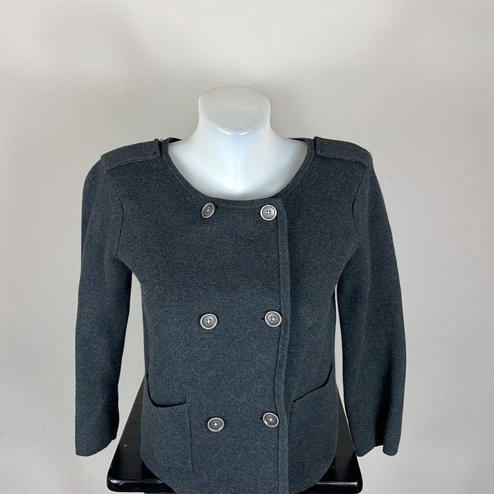 Loft double breasted cardigan sweater